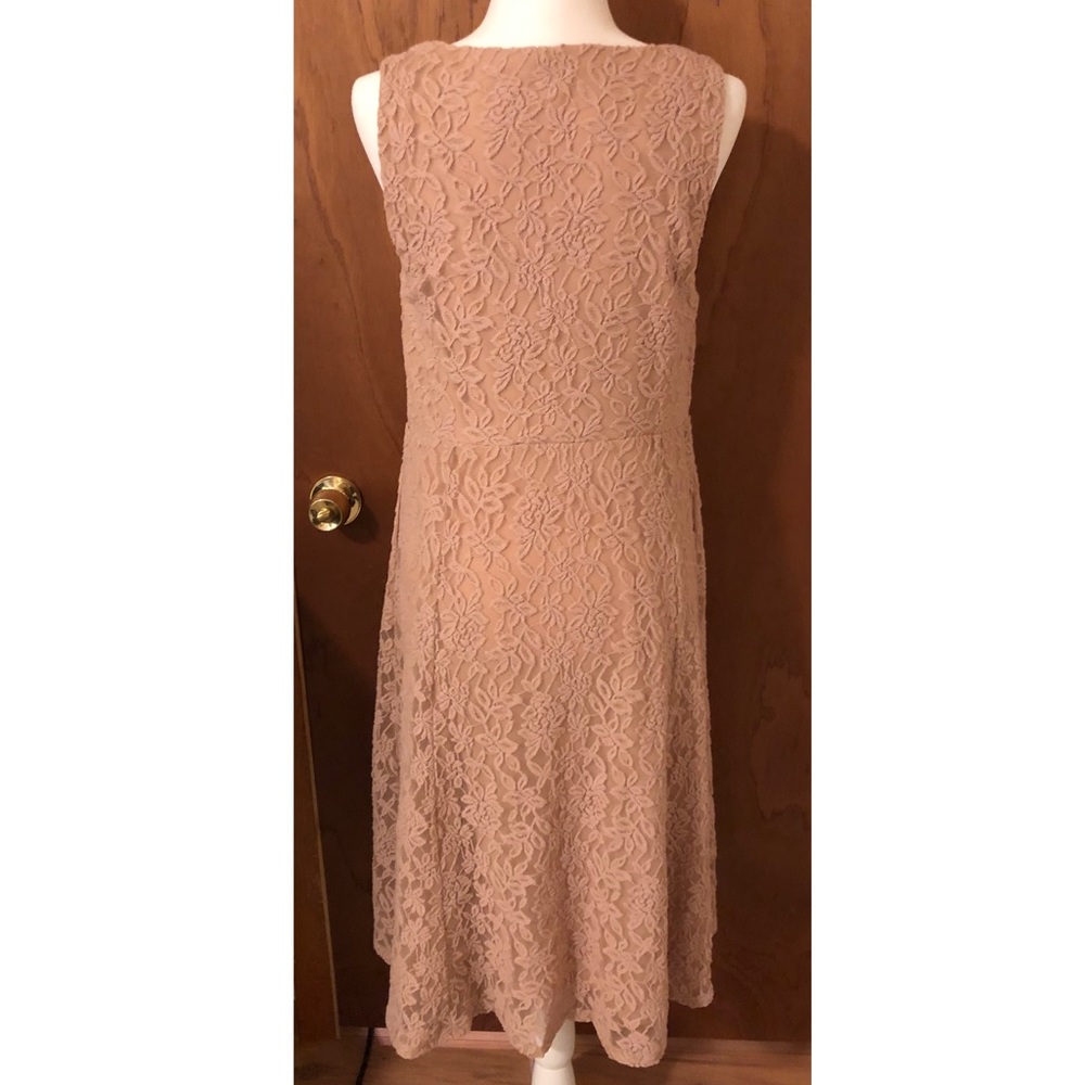 Torrid Pale Pink Lace Midi Dress - Picture 4 of 10
